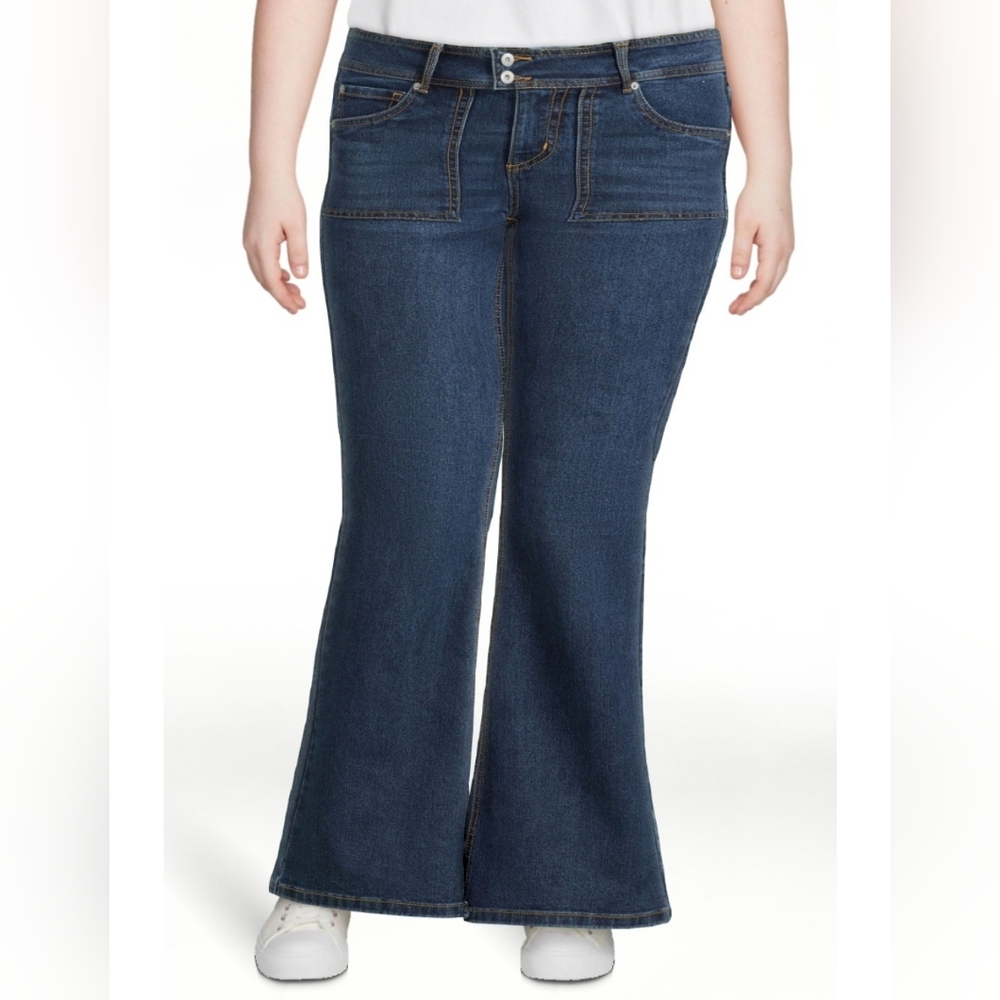 NO BO NB JEANS FASHION FLARE  Size 17